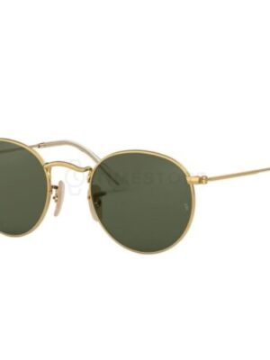 Ray-Ban Round Flat Lenses RB3447N 001 50